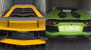 Bộ đôi Lamborghini Aventador cực độc cập bến Campuchia nhưng vị chủ nhân mới là điều bất ngờ?